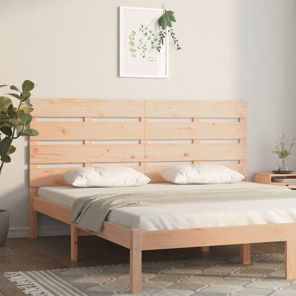 vidaXL Čelo postele 160x3x80 cm masívna borovica