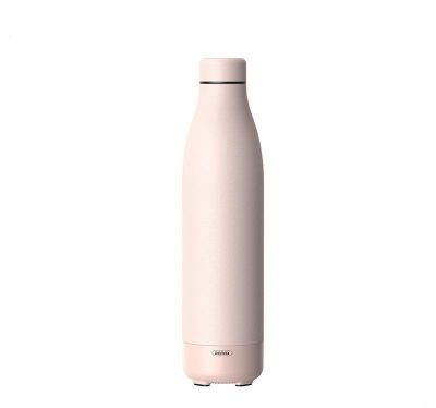 Termoska s bezdrôtovým reproduktorom 500ML RB-M5 bluetooth 5.0 ružová/ružová