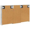 vidaXL Set kabinetov do kúpeľne 3 ks 110 x 10,5 x 60,5 cm