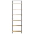 vidaXL Regál na knihy 6 úrovní 60 x 24 x 203 cm Kompozitné drevo