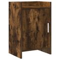 vidaXL Nočné stolíky Dymový dub 40 x 30 x 60 cm Kompozitné drevo