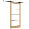 vidaXL Posuvné dvere ORKDAL 93 x 202 cm Prírodná