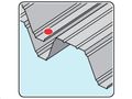Šroub do plechu M5,5 x 25 E16 + podložka EPDM