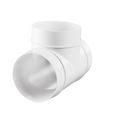 T-tvarový odbočník VENTS 232 - 125 mm PVC