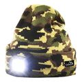Čiapka s čelovkou CATTARA 14020 Army nabíjacie