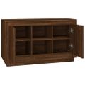vidaXL Komoda hnedý dub 102x35x60 cm spracované drevo