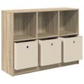vidaXL Servírovacia skriňa Sonoma dub 102 x 32 x 73,5 cm