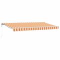 vidaXL Rám markízy Viacfarebný 400 x 200 cm Polyester s PU povrchom
