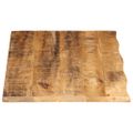 vidaXL Stolová doska 110x60x2,5 cm živý okraj masívny mangovník