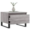 vidaXL Konferenčný stolík sivý sonoma 50x46x35 cm kompozitné drevo