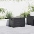 vidaXL Úložná krabica do záhrady Plast 77,5 x 54,5 x 53 cm Antracit