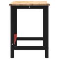 vidaXL Pracovný stôl 140x60x81,5 cm Dub z masívneho dreva