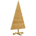 vidaXL Vianočné stromčeky so stojanom Hnedá 90 cm Borovicový masív