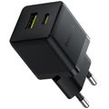 USB adaptér BASESUS Palm Black 2xUSB 20W