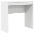 vidaXL Stôl Biela 125,5 x 40 x 127 cm 2 ks
