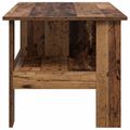 vidaXL Konferenčný stolík Staré drevo 90 x 50 x 45 cm Kompozitné drevo