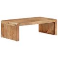 vidaXL Konferenčný stolík 110x55x35 cm akáciový masív