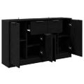 vidaXL Komody 2 ks Čierny dub 60 x 30 x 70 cm Kompozitné drevo