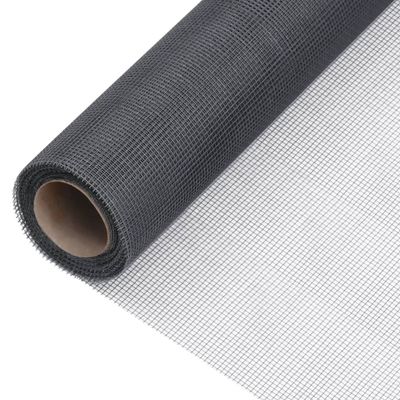 vidaXL Sieť proti hmyzu sklené vlákno 60x500 cm sivá