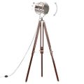 vidaXL Lampa na statíve, mangový masív 180 cm