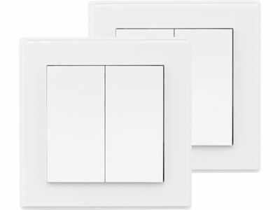 Vypínač/ovladač, dvojitý, 2ks, 2jednotlivé/skupinové kanály EXTOL-LIGHT