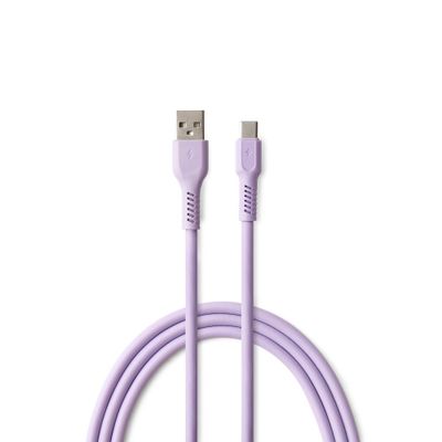 COLORUM kábel USB-A - USB-C 1,8m 3A CK60-AC-09 xLavenda