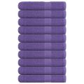 vidaXL Saunové osušky FROGN 10 ks fialové 80x200 cm 360 g/m²