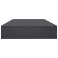 vidaXL Prídavné police 8 ks, sivé 100x10x1,5 cm, drevotrieska
