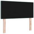 vidaXL Zadné čelo Tmavozelená 100 cm Zamat