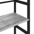 vidaXL Regál na knihy 4 úrovní 40 x 29,5 x 149 cm Kompozitné drevo