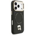 Puzdro Karl Lagerfeld Big Strap Karl Metal Logo MagSafe pre iPhone 17 Pro čierne