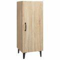 vidaXL Komoda dub sonoma 34,5x34x90 cm spracované drevo