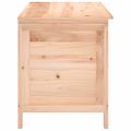 vidaXL Vonkajší box na vankúše 99x50x56,5 cm masívne jedľové drevo