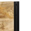 Čelo vidaXL 160 cm z masívneho dreva mango a železo