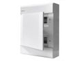 Rozvodný SRn-24/B (N+PE) IP40 plastový 2x12 stenný / biely dvierka