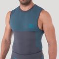 Bezšvové tielko OG1 Grey/Blue - GymBeam, veľkosť XXL