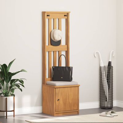 vidaXL Halový strom SANDNES 45x40x159,5 cm masívna borovica