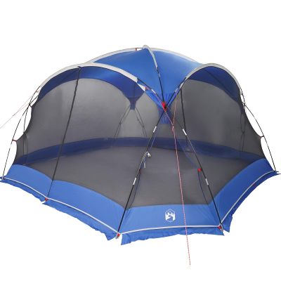 vidaXL Stan s moskytiérou so strechou Azúrová modrá 434 x 434 x 230 cm