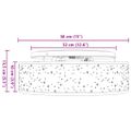 vidaXL Stropná lampa so bodmi Čierna 38 x 38 x 13,5 cm látka