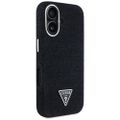 Puzdro Guess HC MagSafe FW Denim Triangle Logo pre iPhone 16 čierne