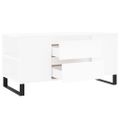 vidaXL Konferenčný stolík biely 102x44,5x50 cm kompozitné drevo