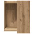 vidaXL Uzavretý box na stelivo dub artisan 42x42x51cm kompozitné drevo