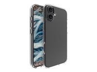 Zadný kryt pre mobilný telefón - plast - priesvitná - pre Apple iPhone 16 Plus