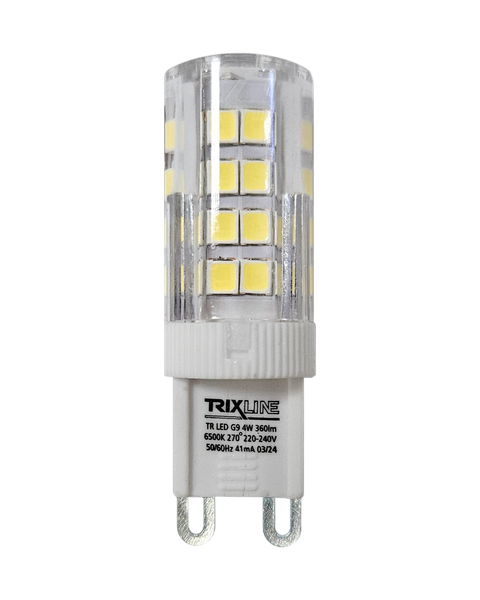 LED žiarovka Trixline 4W 360lm G9 6500K studená biela Trixline