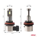 LED žiarovky hlavného svietenia Séria H25 CANBUS H8 H9 H11 H16 12V 31W AMIO-04713