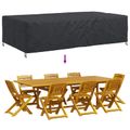 vidaXL Obal na nábytok Jednofarebný Čierna 305 x 190 x 85 cm 420D