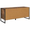 vidaXL Skriňa na topánky 100 x 35 x 44 cm Kompozitné drevo Dymová dub