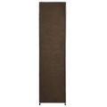 vidaXL Šatník so 4 priehradkami hnedý 175x45x170 cm