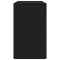 vidaXL Servírovacia skriňa Čierny dub 120 x 41 x 75 cm