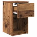 vidaXL Skriňa pod posteľ 2 ks Staré drevo 29 x 31,5 x 49 cm